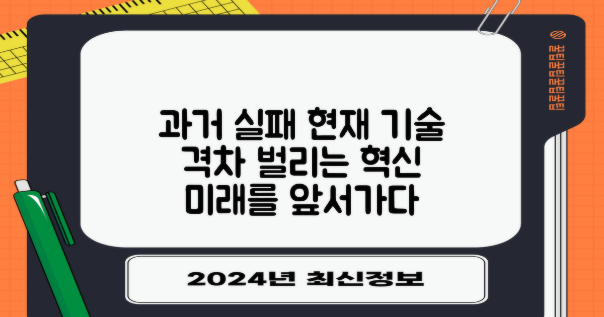 과거 실패 사례와 현재의 기술 차이