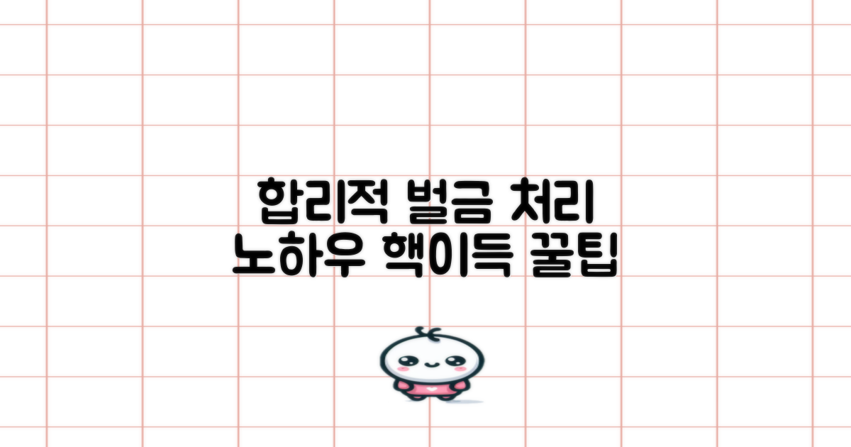 합리적인 벌금 처리 노하우