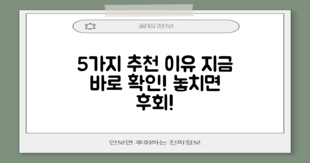 5가지 추천 이유