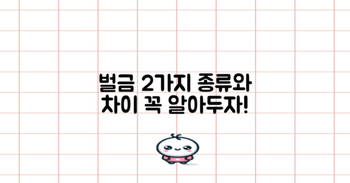 2가지 벌금 유형