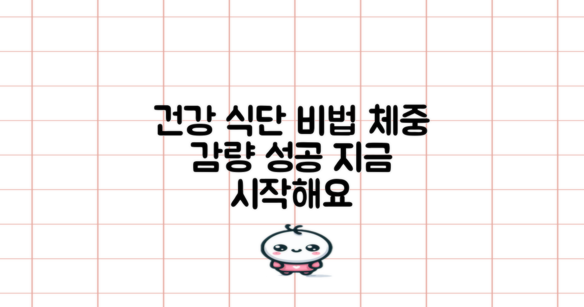 올바른 식단 관리법