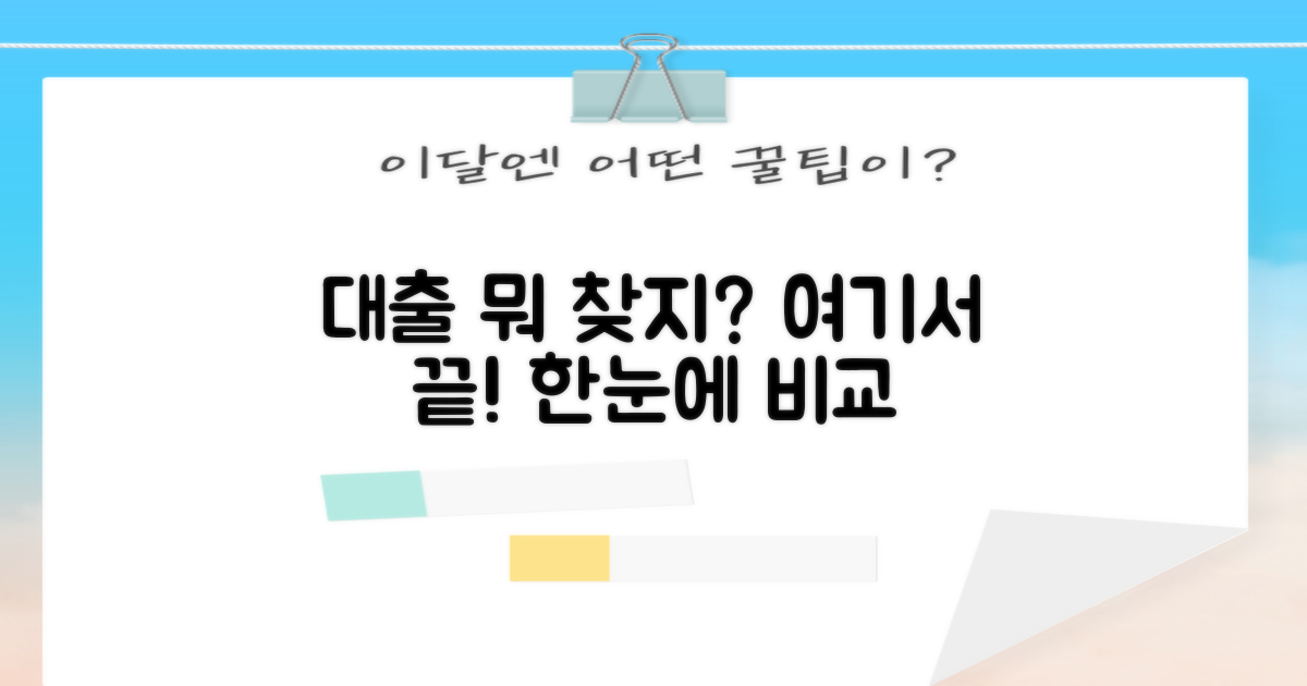 대출, 여기에서 알아보세요