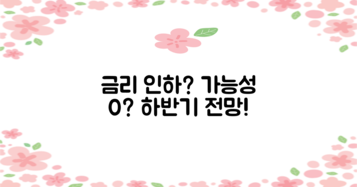 금리 인하, 가능성은 없을까?