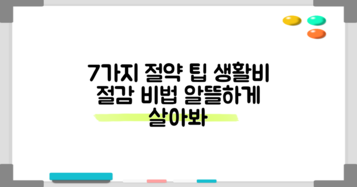 7가지 비용 절감 팁
