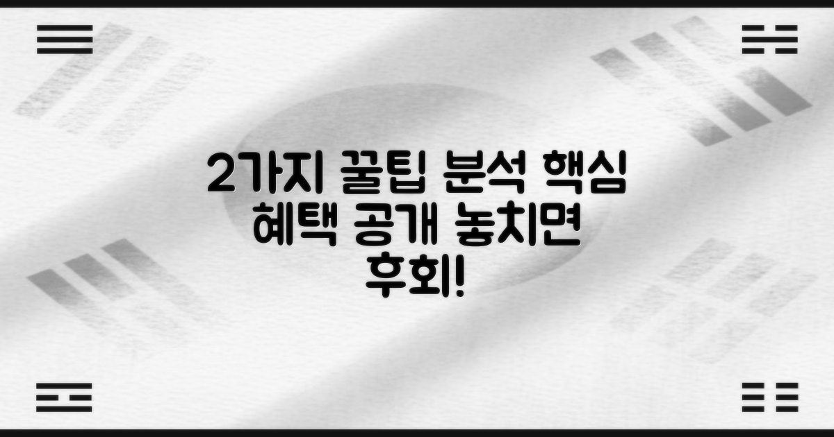 2가지 부가 혜택 분석