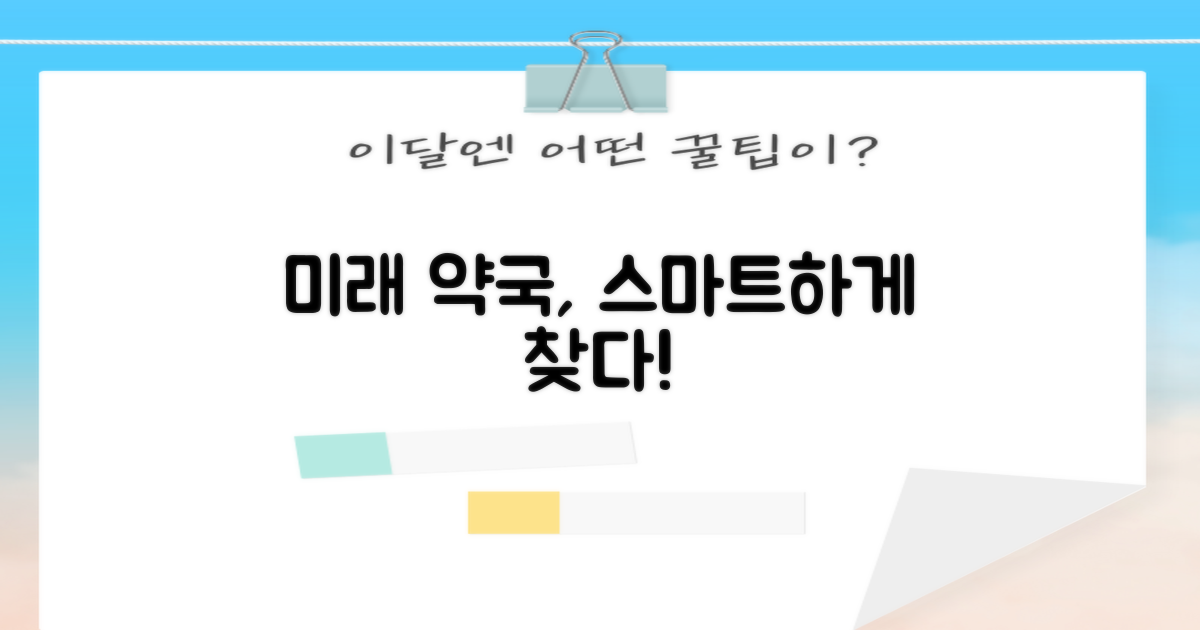 미래 약국, 스마트 찾기