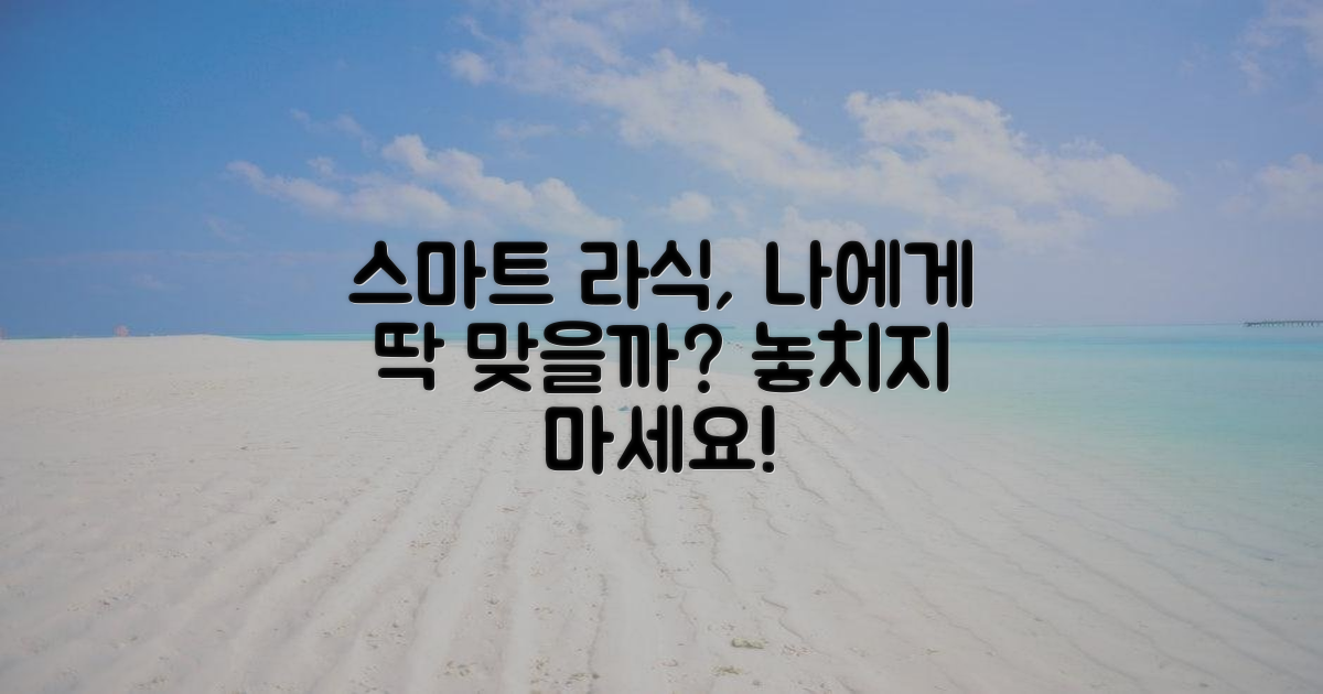 스마트 라식, 당신에게 맞을까?