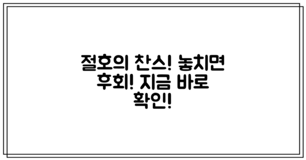 최고의 선택, 놓치지 마세요!