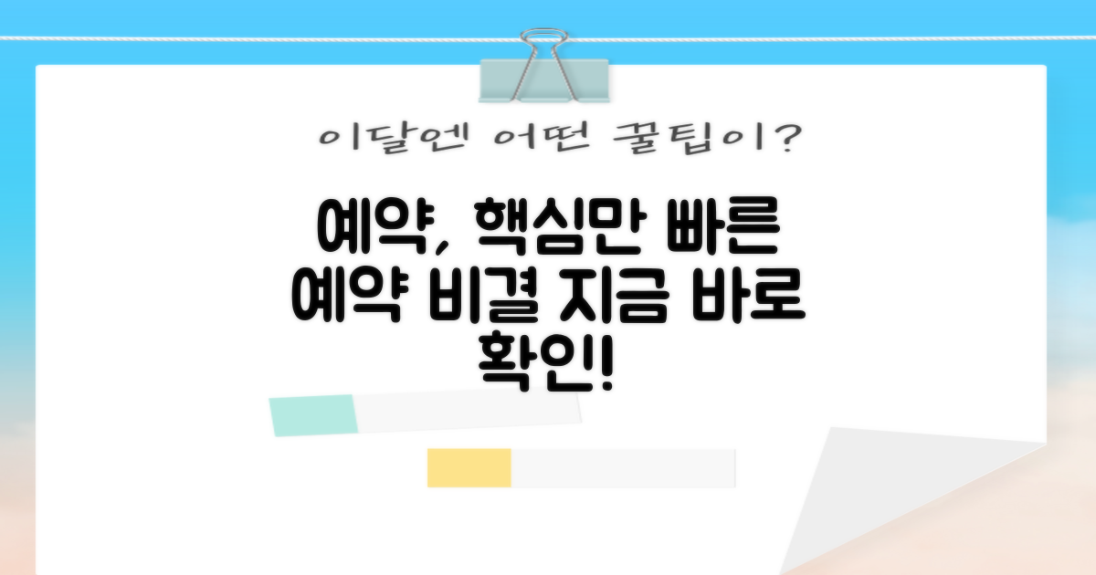 예약, 어떻게 해야 빠를까?