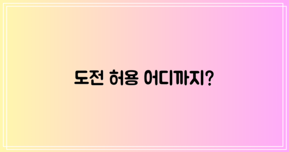 챌린지, 어디까지 허용될까?