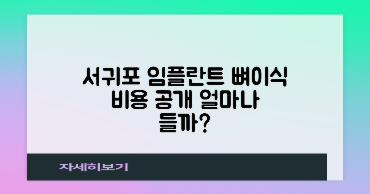 서귀포 임플란트 뼈이식, 얼마일까?