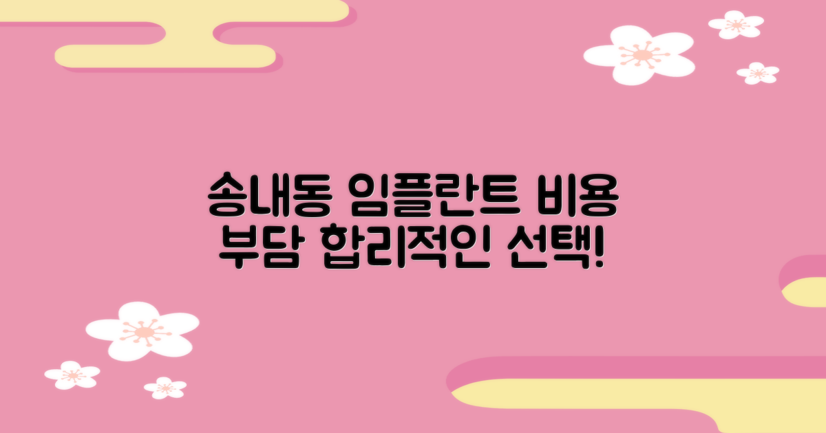 비용 부담, 덜 수 없을까? 합리적인 송내동 임플란트 비용 탐색