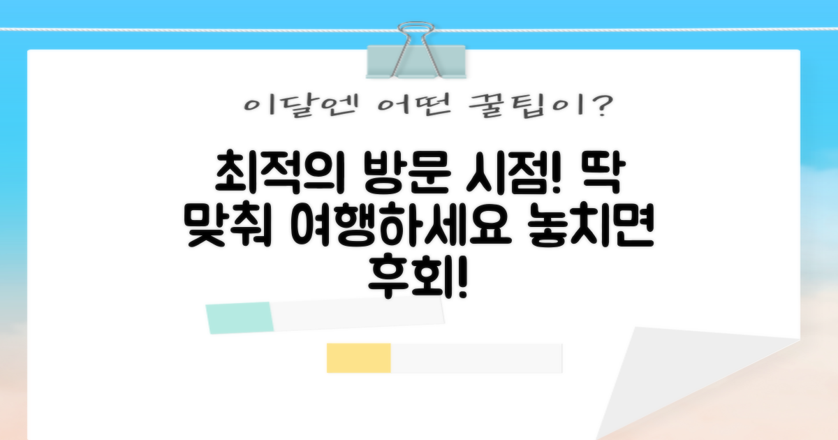 언제 방문하면 좋을까?